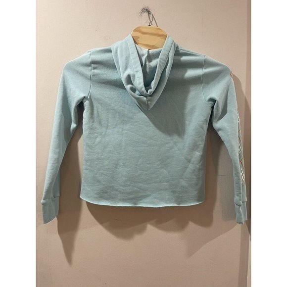 Harley-Davidson Women's M‎ Blue Pullover Hoodie hooded sweatshirt Missing String - Picture 2 of 9